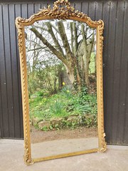 GILT MIRROR LARGE FRENCH