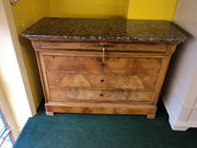 French Walnut Commode