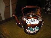 Victorian bargeware Tea pot