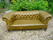 Antique Leather Chesterfield 6