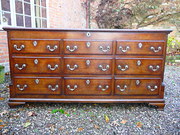 Good Lancashire oak mahogany m