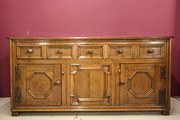 antique furniture 17th century oak dress 17th Century Antique Oak Dress
