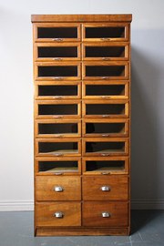 1920s Multi Drawer Antique Oak