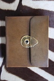 Antique Leather Five Year Diar