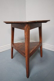 Antique Oak Cricket Table Fabu