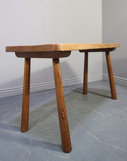 Fabulous 1950s Mouseman Oak Ta
