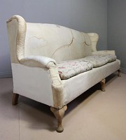 Generous Antique Wing SofaSett