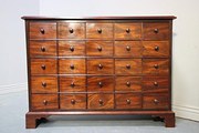 Georgian Antique Mahogany Apot