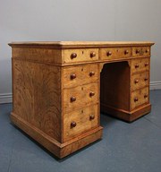 Handsome Quality Antique Oak P