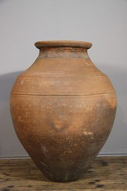Large Antique Terracotta Stora