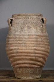 Large Greek Antique Terracotta