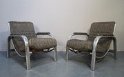 Pair of 1940s Aluminium Armcha