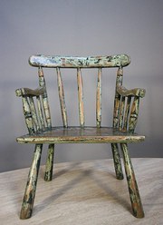 Primitive Georgian Antique Sti