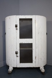 Regency Antique Painted Pine H