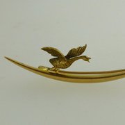 15ct Duck Brooch