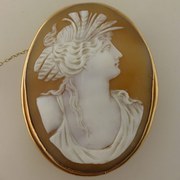 Antique Cameo Brooch