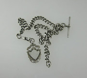 antique jewellery solid silver watch cha Antique Solid Silver Watch Cha