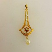 antique jewellery art nouveau diamond and pearl Art Nouveau Diamond and Pearl