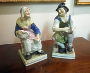 Beautiful Pair Staffordshire F
