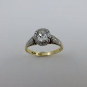 antique jewellery diamond solitaire old cut Diamond Solitaire Old Cut