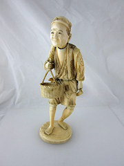 Ivory Figure  Meiji Period