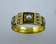 Mourning Ring  Chester 1902  1
