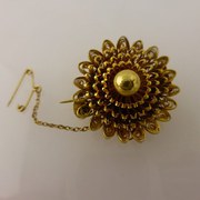 Victorian Flower Brooch