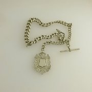 antique silver victorian silver albert and fo Victorian Silver Albert And Fo