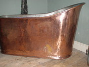 French Copper  Antique Bath