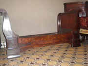 Mahogany Sleigh Bed