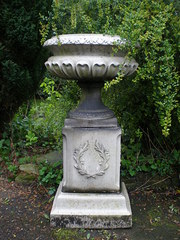 Victorian Stoneware Garden Urn