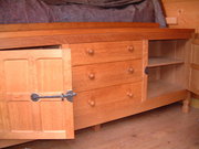 furniture (post 1940) mouseman 6ft sideboard Mouseman 6ft sideboard