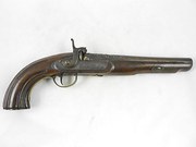 18th C Walnut and Cast Decorat