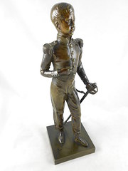 19th C Bronze of Midshipman