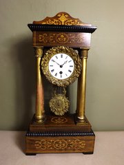 antique clocks & timepieces 19th c portico clock 19th C Portico Clock