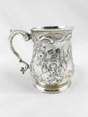 antique silver george ii silver mug George II Silver Mug