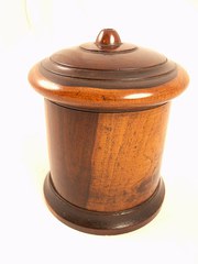 antique boxes and tea caddies lignum vitae string box Lignum Vitae String Box