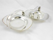 Pair of Silver Trugs by Mappin