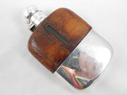 silverplate silverplated hip flask Silverplated Hip Flask