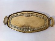 antique metalware alexander ritchie brass tray Alexander Ritchie Brass Tray