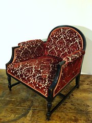 Ebonized Childs Armchair