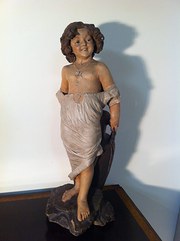 Painted Clay Model