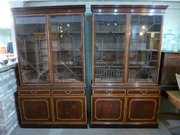 Pair Mahogany Bookcases