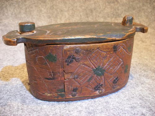 Antique Antique Swedish Bentwood Box Antique Swedish Bentwood Box