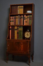 Edwardian Waterfall Bookcase