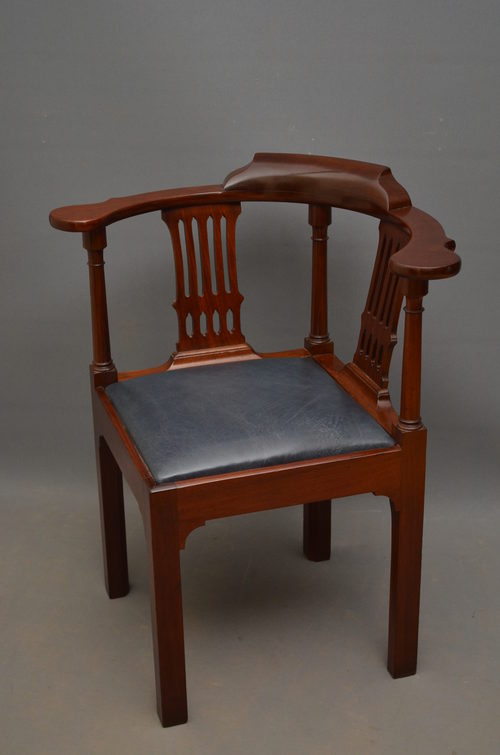 Antique Georgian Corner Chair Georgian Corner Chair