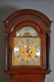 antique clocks & timepieces georgian longcase clock Georgian Longcase Clock