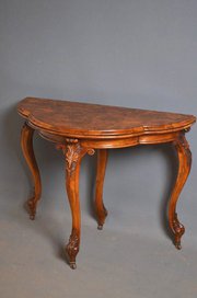 Victorian Games Table