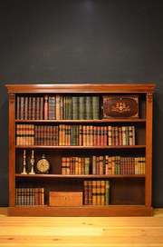 Victorian Open Bookcase