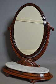 Victorian Toilet Mirror